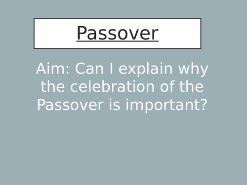 Passover