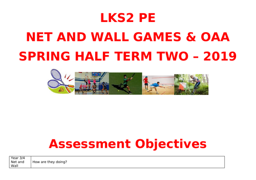 LKS2 Net and wall and OAA MTP