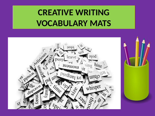 CREATIVE WRITING WORD MATS