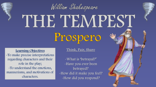The Tempest - Prospero!
