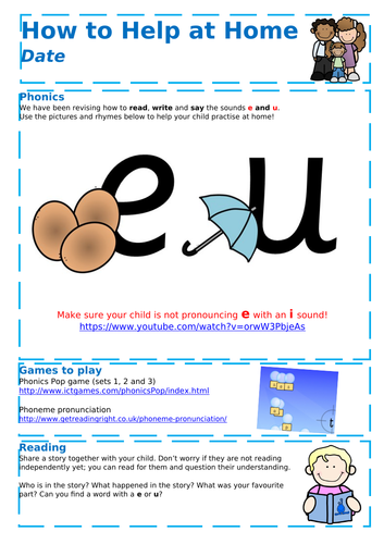 Reception Guides For Parents: How to Help Your Child at Home