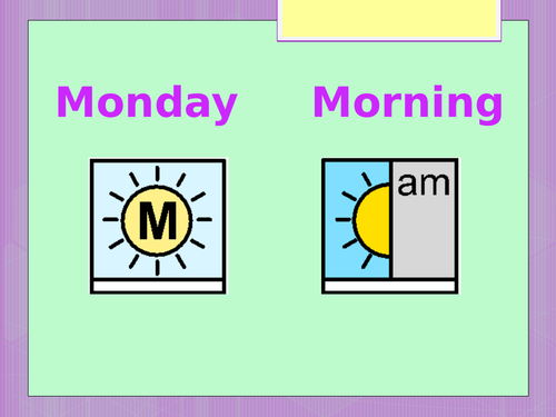 SEN Maths 4 Seasons + Days Of The Week SLD