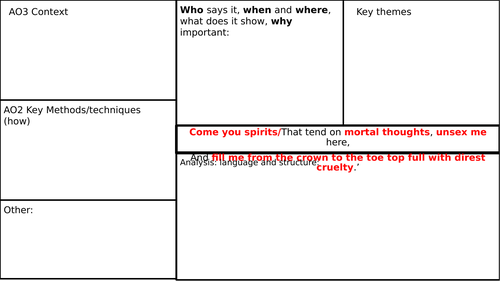 exploding quotes for Macbeth