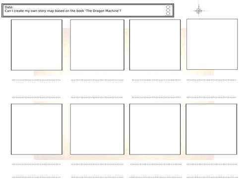 The dragon machine - story map