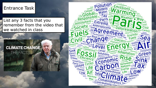 Climate Change Presentations
