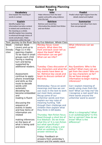 Journey to the River Sea Reading Plan