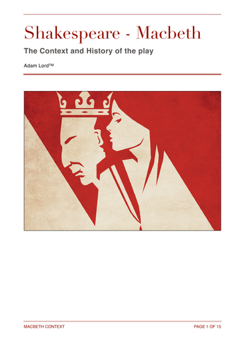 Macbeth Context Booklet