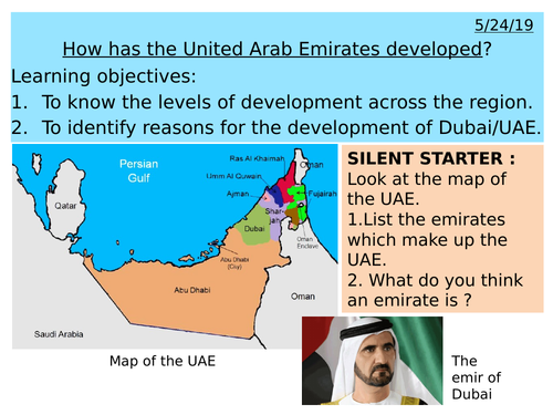 Middle East - How has the United Arab Emirates developed?