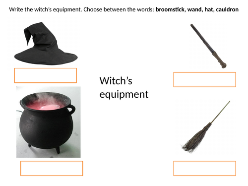 Name Winnie's equipment