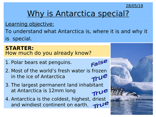 Antarctica - Why is Antarctica special?