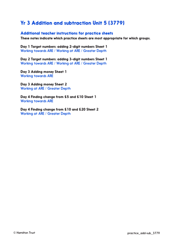 Revise Expanded And Column Addition Practice Worksheets Answers 