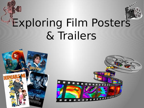 Film Study : Posters & Movie trailers