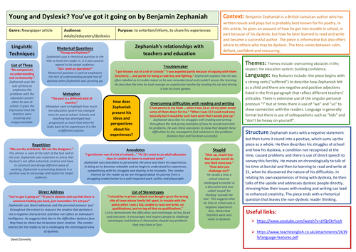 Young and Dyslexic: you've got it going on