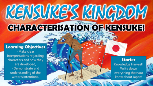 Kensuke's Kingdom - Characterisation of Kensuke!