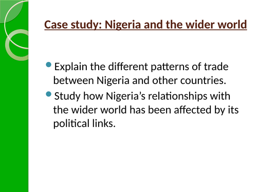 NEE case study- Nigeria