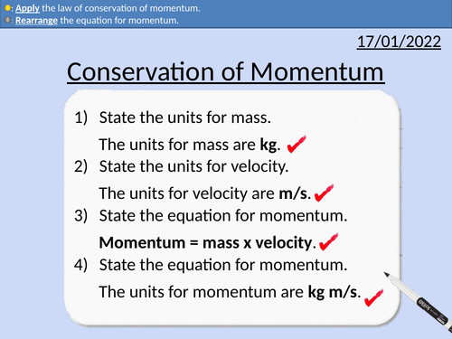 GCSE Physics: Conservation of Momentum