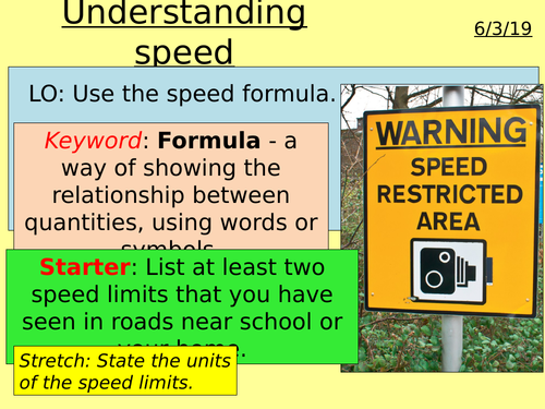 AQA KS3 YEAR 7 - PHYSICS - MOTION & FORCES