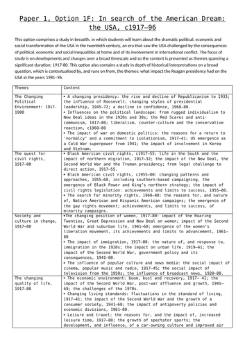 the american dream essay outline