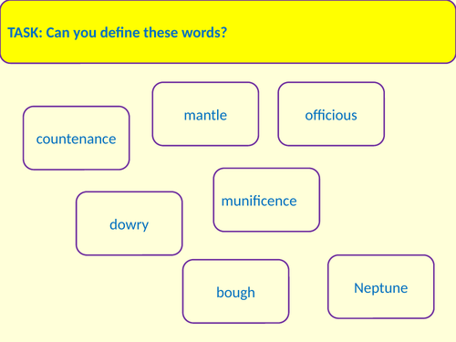 Lesson on Browning's My Last Duchess