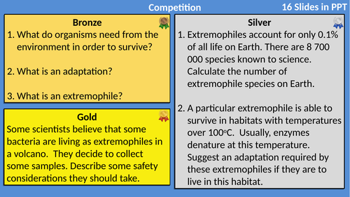 AQA Biology Ecology Differentiated