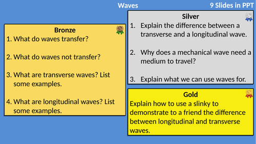 AQA Physics Waves Differentiated