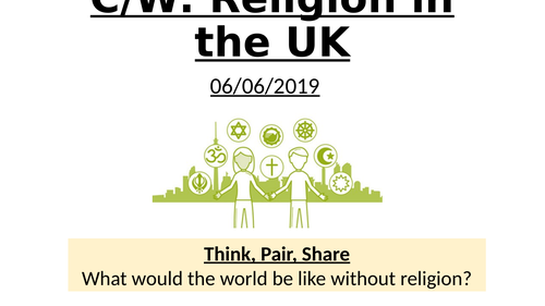 Religion in the UK - Intro to RE