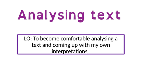 Language and structure Edexcel Paper 2