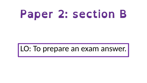 Letter structure Edexcel