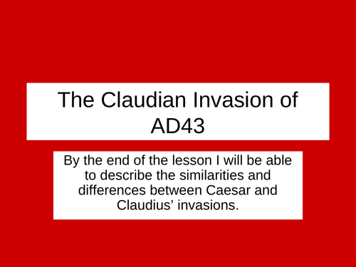 Claudian Invasion of AD43