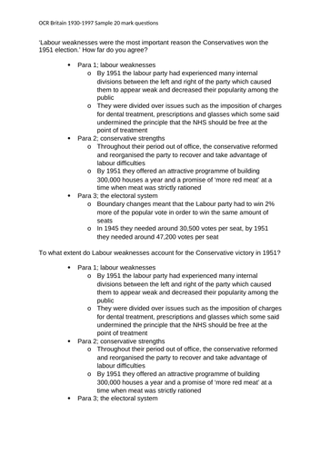 A level history essay structure image