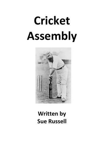Cricket Assembly or Class Play