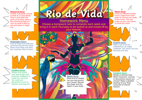 rio-de-vida-homework-grid-year-1-teaching-resources