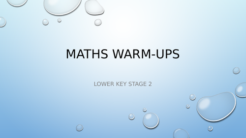 5 a day maths