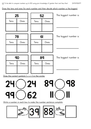 year-1-comparing-numbers-up-to-100-worksheets-and-extension-teaching-resources