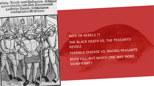 The Black Death and the Peasant's Revolt