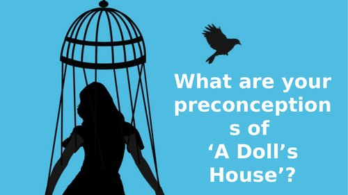 AQA KS5 A Doll's House: whole scheme, 17 lessons and resources (with assessment questions)