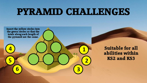 PYRAMID mastery maths challenges
