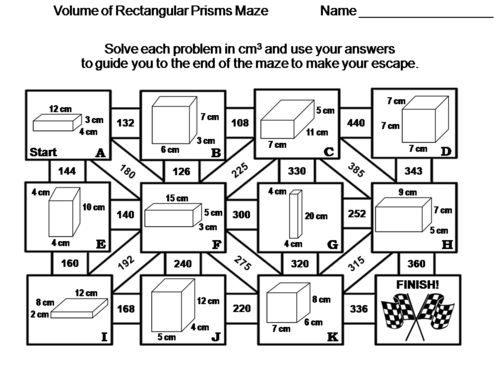 volume-of-rectangular-prisms-activity-math-maze-teaching-resources
