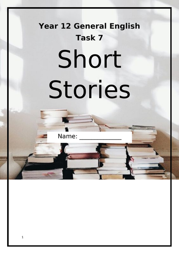 Short Story Unit