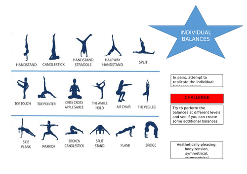 Gymnastics - balances