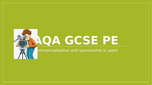 GCSE PE Commercialisation