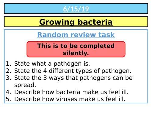 AQA GCSE (9-1) Biology (Triple) - Culturing microorganisms