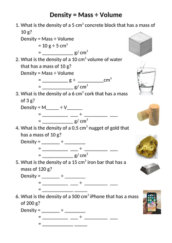 6th-grade-density-worksheet