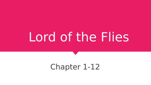 GCSE English: Lord of the flies summary and quotes