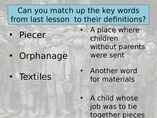 Typical jobs of children in the industrial revolution