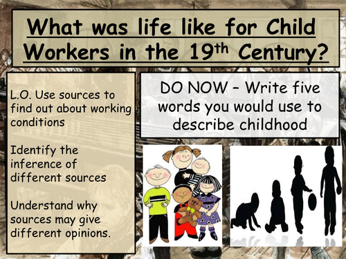 Conditions for children during the Industrial Revolution