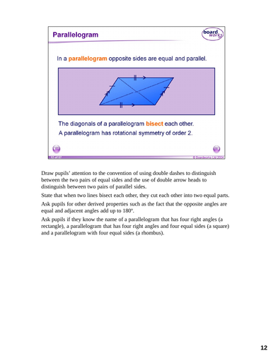 Teaching basic shape 2D polygons & folding paper