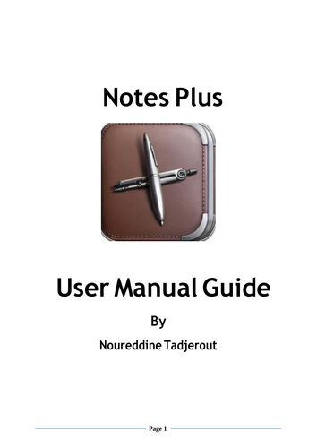 Step by Step Notes Plus Manual for beginner