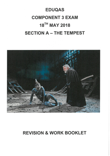Component 3 - Section A - The Tempest Revision Guide