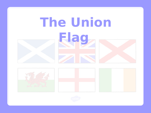 History of the Union flag including symbols for SEN